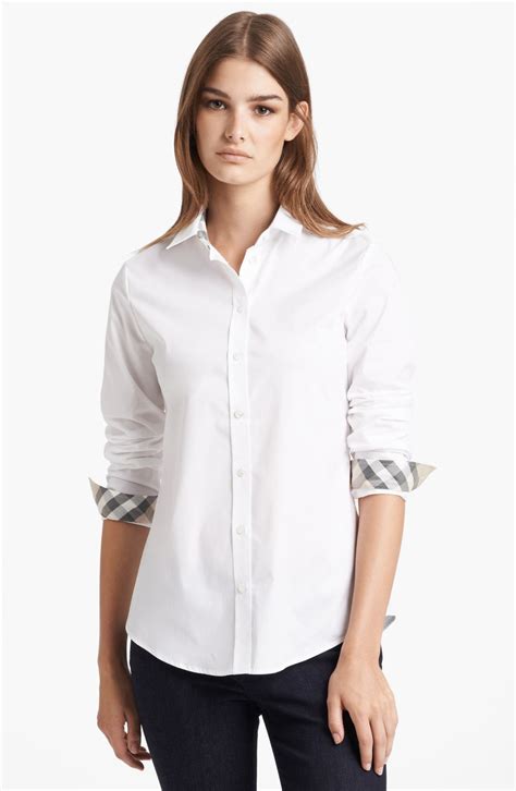 burberry women's shirt nordstrom.